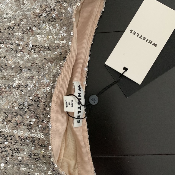 Whistles Sequin midi skirt - Picture 2 of 4